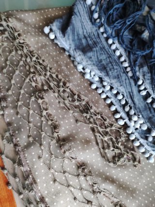 Set 3 foulard triangolari