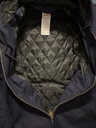 Jacket Carhartt Rework Azul con Capucha