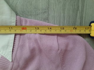 Jersey mujer elástico cuello camisero pico