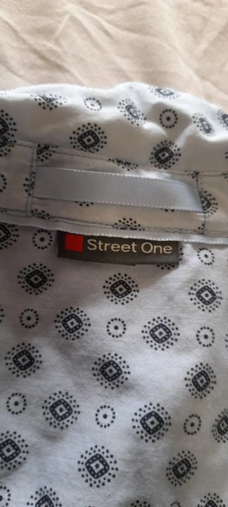 Camisa mujer Street One bonito estampado azul