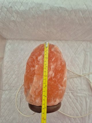 Lampada di sale rosa
