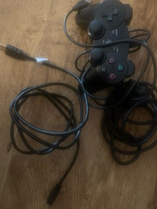 Ps3 Fat Mando y Cables Negro