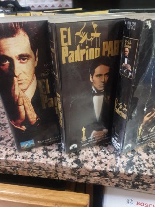 Trilogía El Padrino VHS