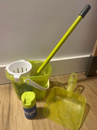Cocina de juguete con accesorios