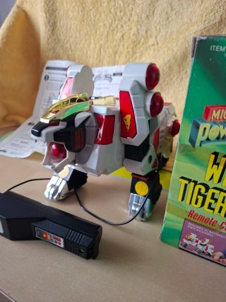 Mighty Morphin Power Rangers White Tigerzord