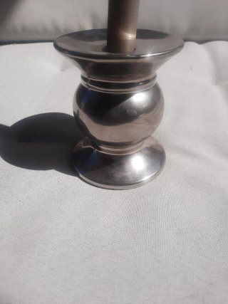 Portavelas dos unidades, Zara Home Metal Plateado