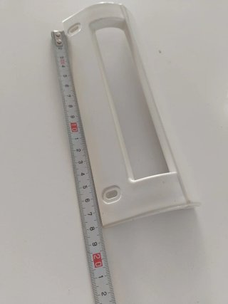 Maneta Nevera/Congelador Blanca