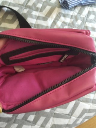 Bolso bandolera rosa