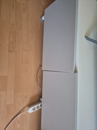 Mueble TV Ikea blanco/Gris