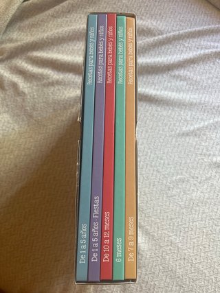 Lote libros recetas para bebés y niños