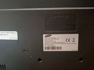 Televisor Samsung LCD 37 Negro