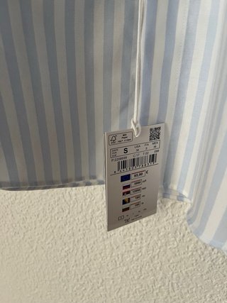 Camisa Pedro del Hierro Rayas Azul/Blanco Talla S
