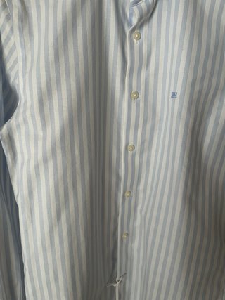 Camisa Pedro del Hierro Rayas Azul/Blanco Talla S