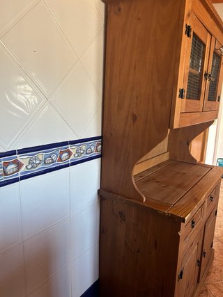 Alacena rústica de madera