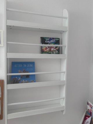 Estantería Montessori Blanca