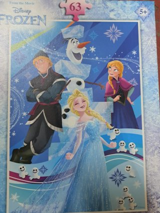 Puzzle Frozen 63 piezas