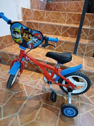 Bicicleta infantil Paw Patrol