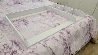 Cambiador madera para cómoda