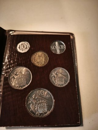 Cartera Monedas Franco 1957 FNMT