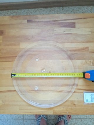 Plato giratorio microondas 29 cm