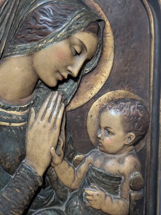 Cuadro Virgen y Niño