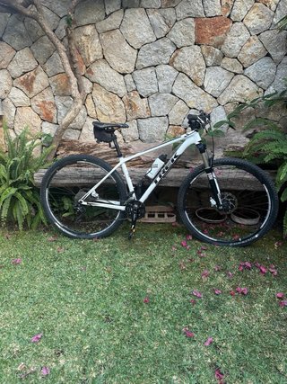 Bicicleta Montaña Trek Blanca