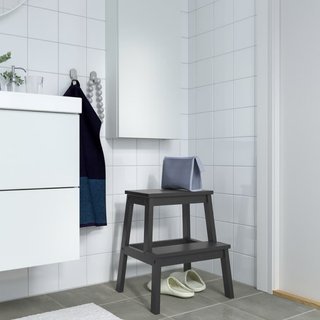 Taburete Escalón IKEA BEKVÄM Negro