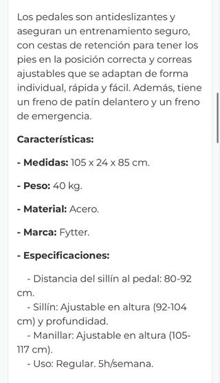 Bicicleta Ciclo Indoor Fytter RI-018