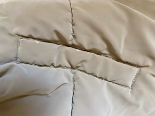 Chaqueta bomber Zara niña beige T.9