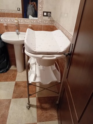 Bañera cambiador para bebé