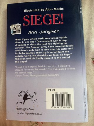 Siege! – Ann Jungman | Libro en inglés