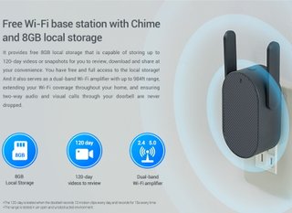 Timbre inteligente Botslab 360 Video Doorbell X3