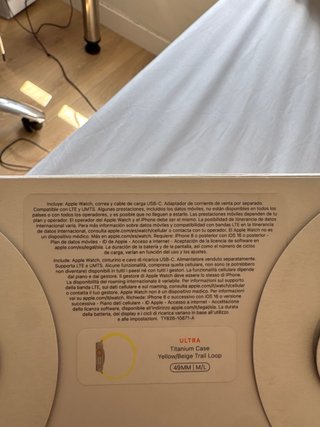 Apple Watch Ultra con correas + base Belkin