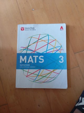 MATS 3 matemàtiques : educació secundària