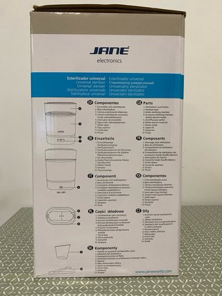 Esterilizador y Calentador Biberones Jané