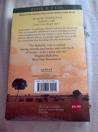 The Butterfly Lion – Michael Morpurgo | Libro CD