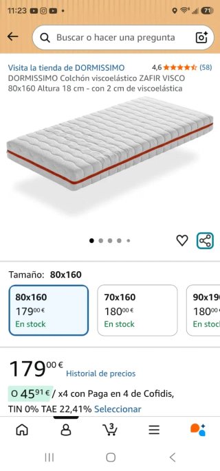 Cama Montessori con Colchón Viscoelástico