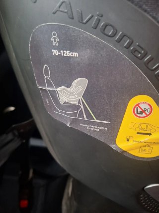 Silla coche Avionaut a contramarcha