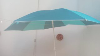 Sombrilla Playa 160cm UPF 50+ 2 Plazas