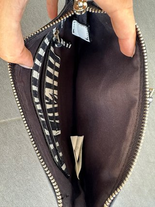 Bolso de mano cebra