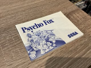 Psycho Fox SEGA Master System SMS PAL