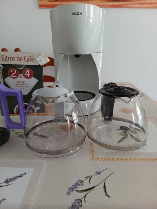 Cafetera Bosch Blanca