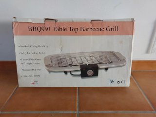 Barbacoa Eléctrica BBQ991 Mesa 2000W