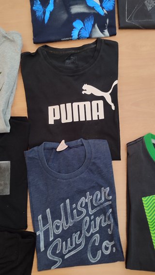 Lote Camisetas Talla S Varias Marcas