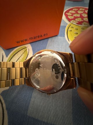 Reloj Marea Dorado Deportivo