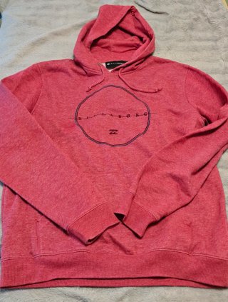 Sudadera con capucha Billabong roja