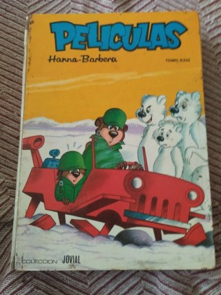 Libros juveniles walt Disney y Hanna barbera