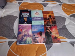 Novelas Románticas  a 5 euros cada uno