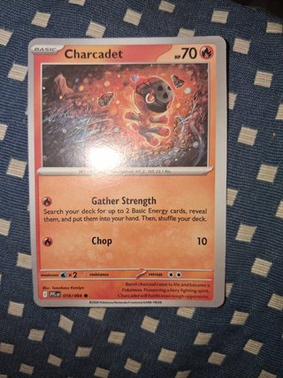 Charcadet Pokémon TCG Carta 019/094