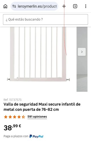 Barrera de seguridad infantil Munchkin